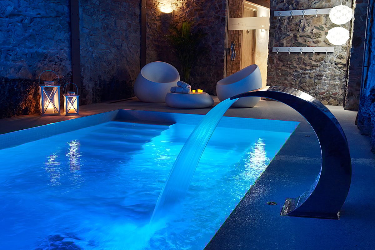 Stunning spa at Mas Torroella